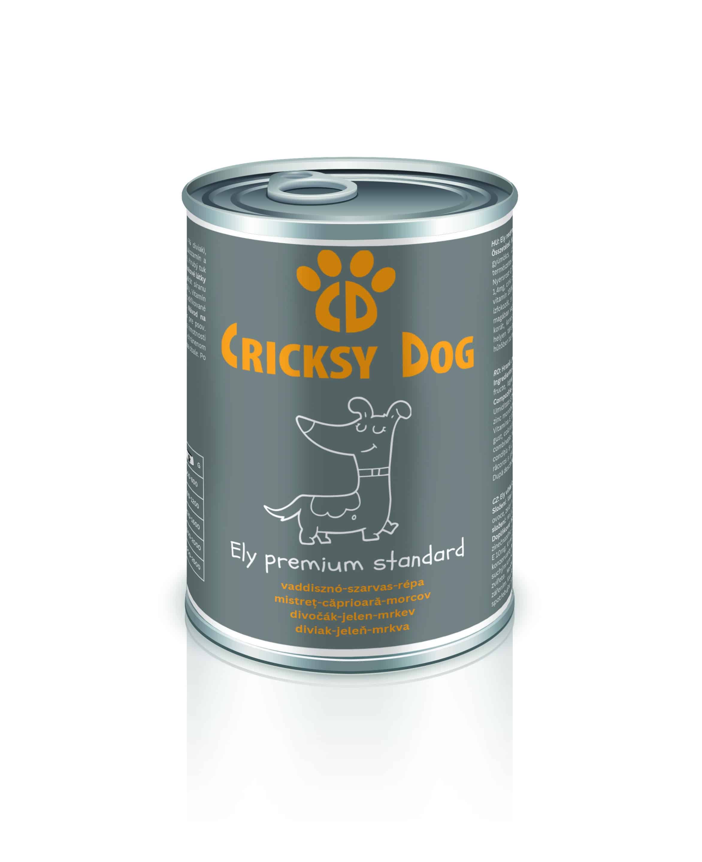 Ely vlhké krmivo pro psy s divokým prasetem, jelenem a mrkví - 415 g - Jednotlivé balení