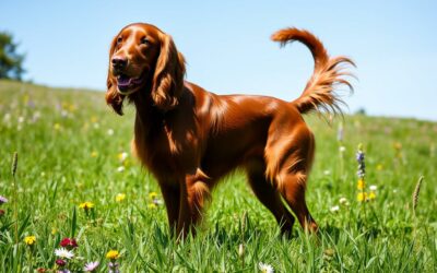 Irský setr Prezentace psího plemene – Vše, co potřebujete vědět