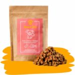 Trainy lososová pochoutka s rýží (tréninková pochoutka) - 200g