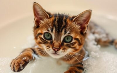 Koupání kočky – Vše, co potřebuješ vědět!