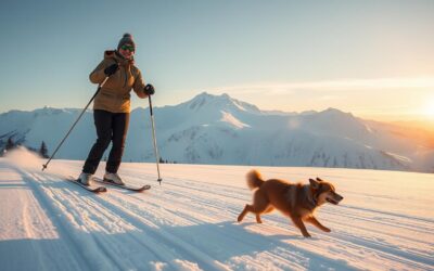 Lyžování se psem – Vše, co o tom musíš vědět!