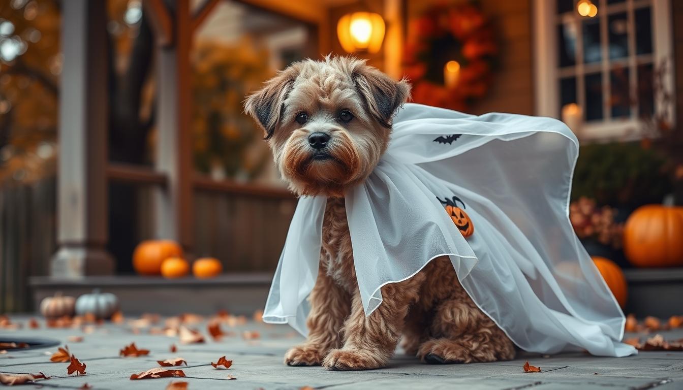 halloweenský kostým pro psa