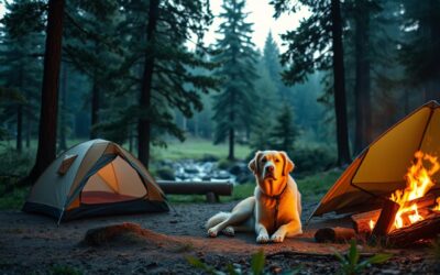 Kempování se psem – Vše, co o tom musíš vědět!