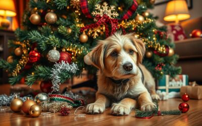Nebezpečí vánočního stromku pro psy – Vše, co o tom musíš vědět!