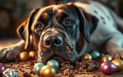 Velikonoční otrava čokoládou u psa – Vše, co o tom musíš vědět!
