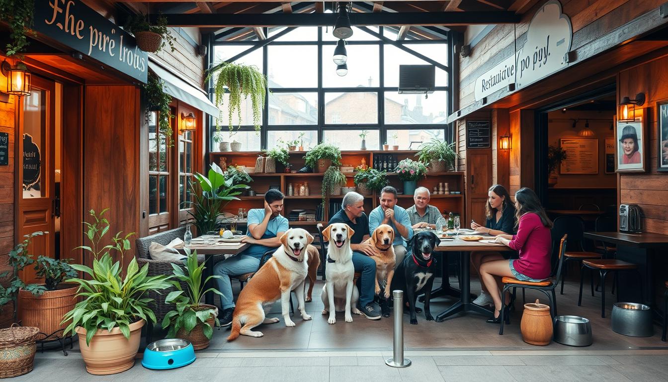 restaurace přátelská k psům
