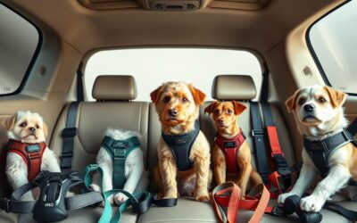 Bezpečnostní pásy a postroje pro psy – Vše, co o tom potřebuješ vědět!