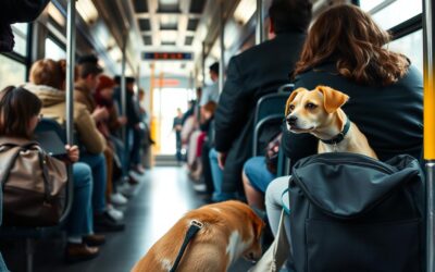 Pravidla veřejné dopravy pro psy – Vše, co o tom potřebuješ vědět!
