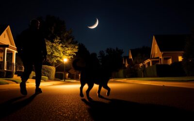 Bezpečná noční procházka se psem – Vše, co o tom musíš vědět!
