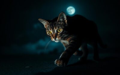 Noční aktivita kočky – Vše, co o tom musíš vědět!
