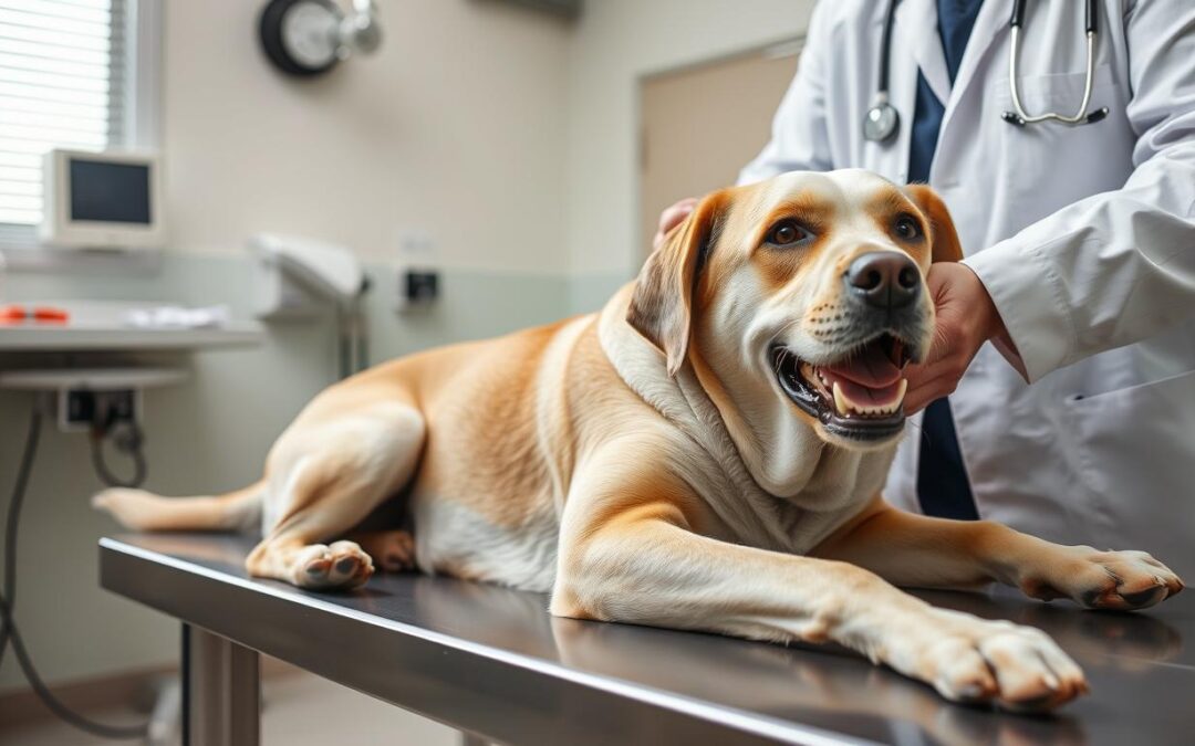 pravidelné veterinární kontroly starších psů