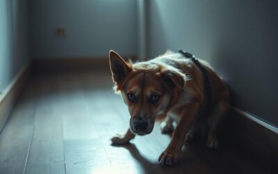 Přirozený strach psa ze tmy – Vše, co o tom musíš vědět!