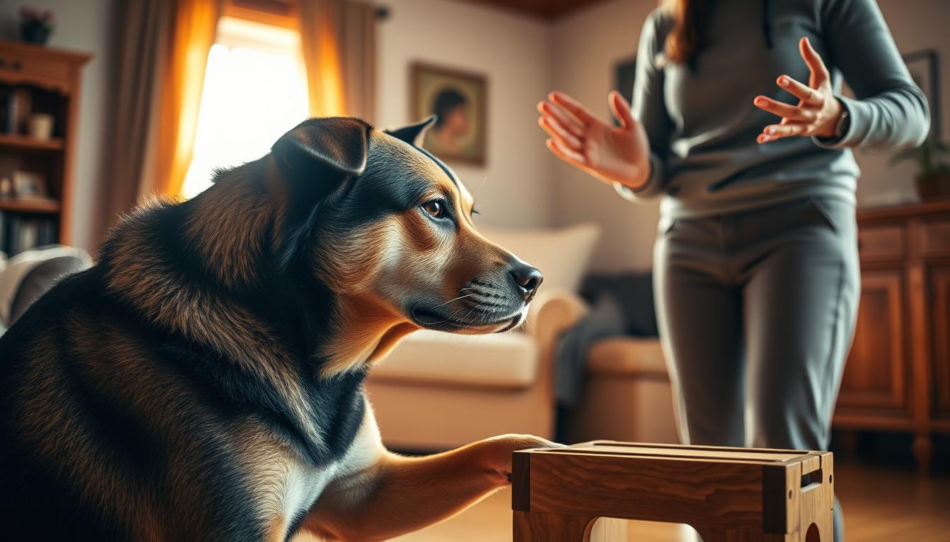 učení složitých úkolů u psa