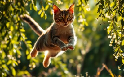 Kočičí blog 21 Pohybové potřeby kočky – Všechno, co o tom potřebuješ vědět!