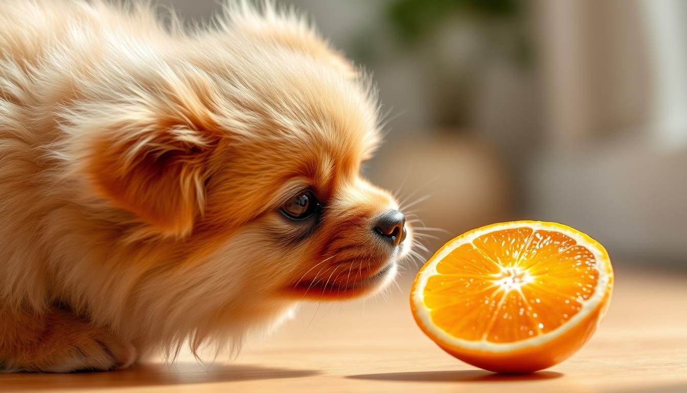 pomeranč pro psa