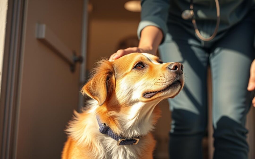 pravidelná veterinární prohlídka psa