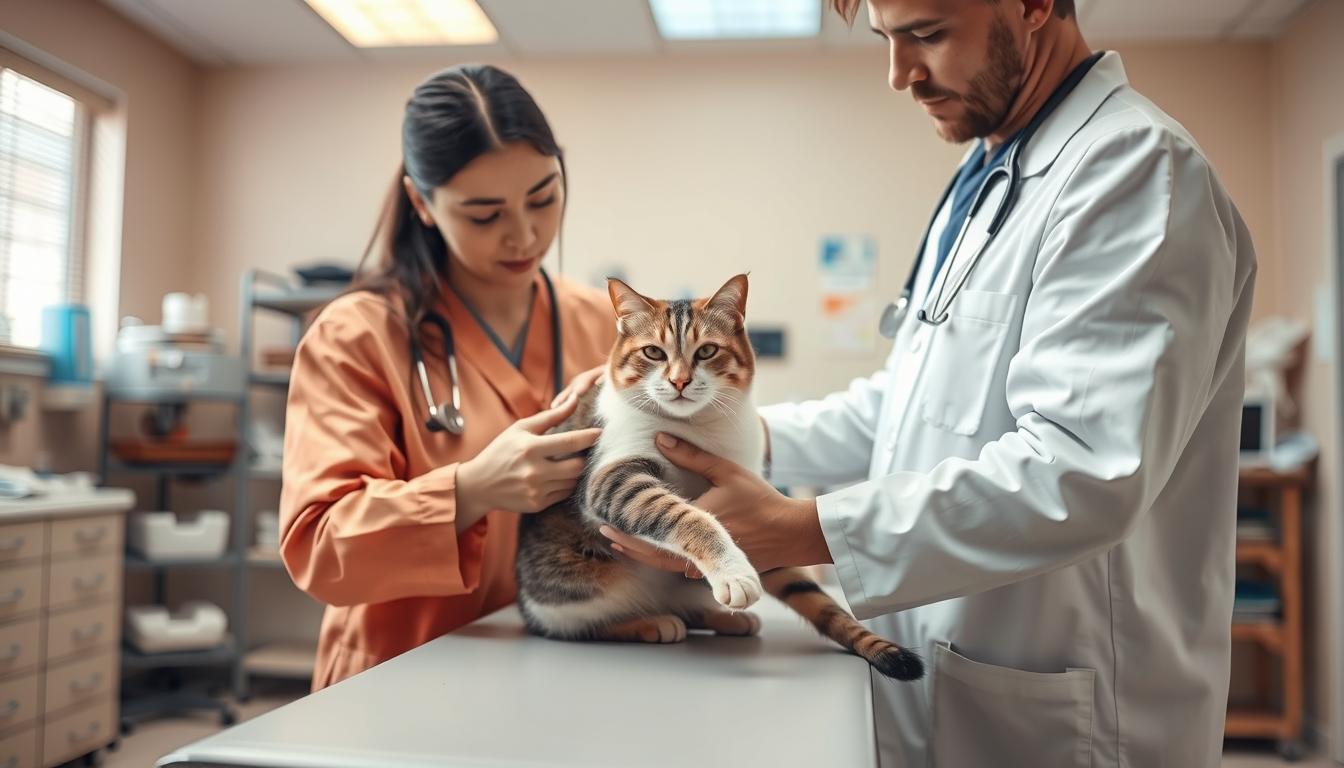 roční veterinární kontrola kočky