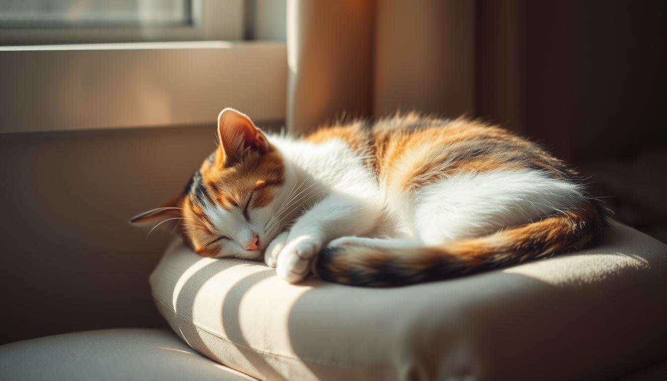 spánkové návyky kočky