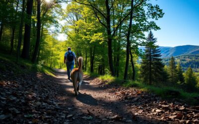 Udržitelné procházky se psem – Vše, co o tom potřebuješ vědět!