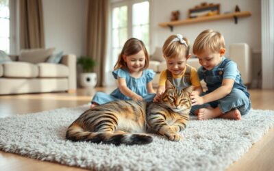 Kočičí blog 23 Vztah mezi kočkou a dětmi – Vše, co o něm musíš vědět!