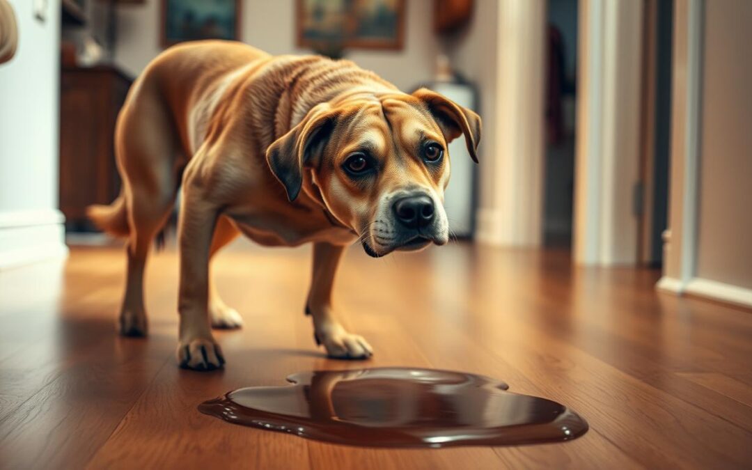 Proč pes, který byl čistotný, najednou močí doma?