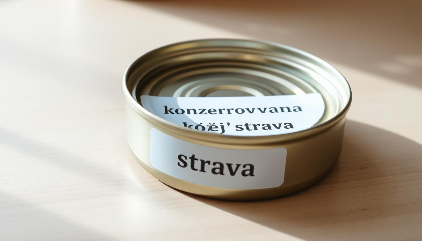 kočka konzervy