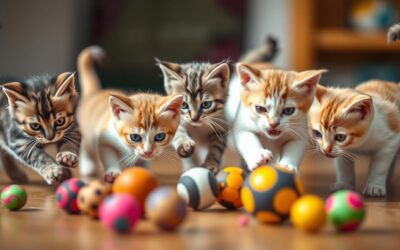 Kočičí blog 21 Hry s míčky na obratnost pro kočky – Vše, co o musíš vědět!