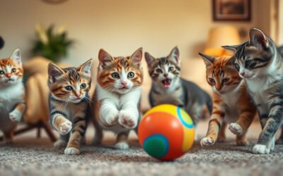 Pohybové hry s míčkem pro kočky – Všechno, co o tom musíš vědět!