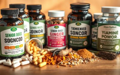 Nejlepší složky v multivitamínech pro starší psy