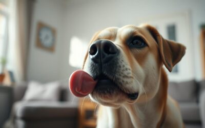 Pes často olizuje vzduch – reflux?