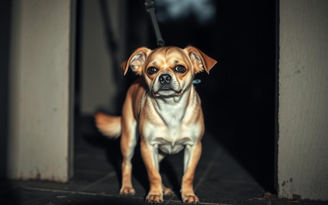 Proč můj pes při procházce pláče?