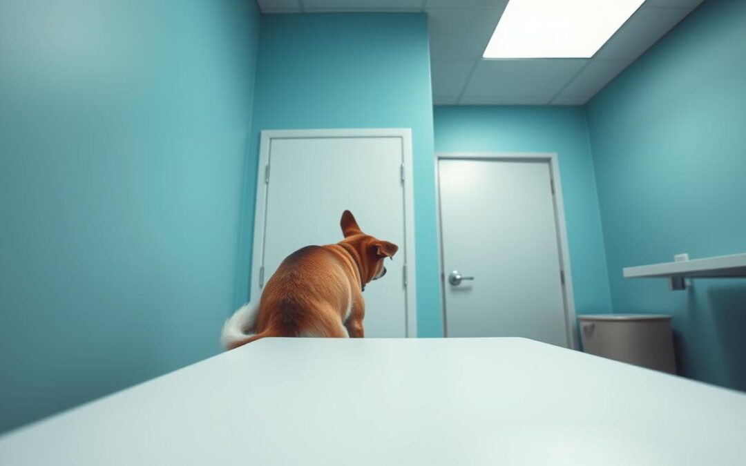 pes se bojí veterináře