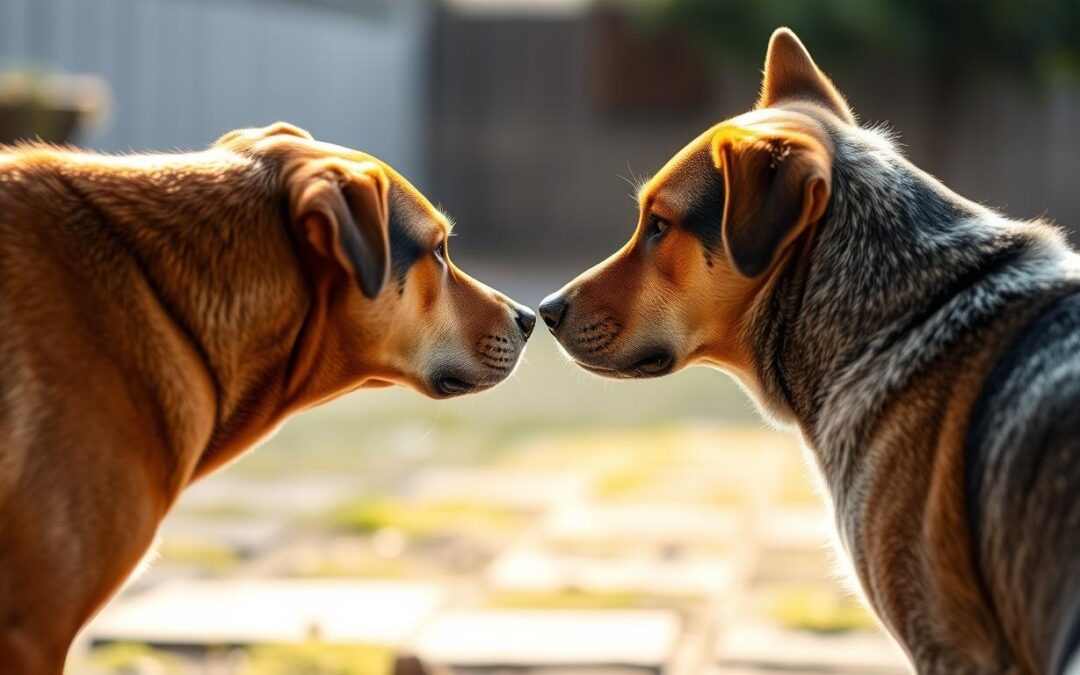 Proč se pes vyhýbá jinému psovi?