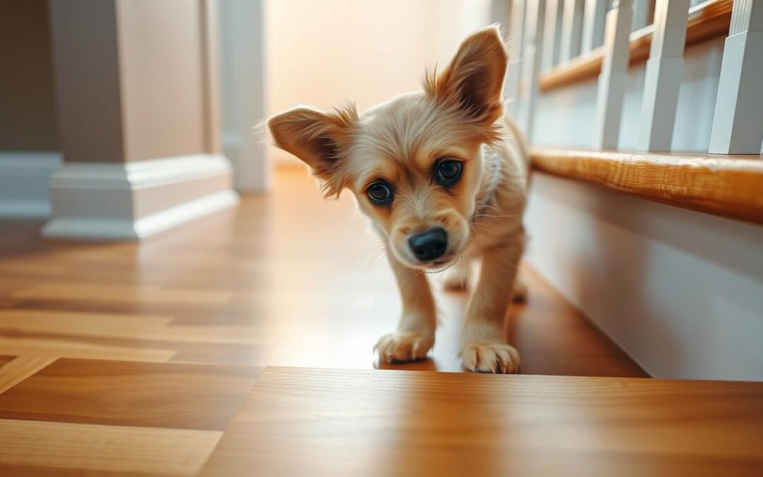 Proč se můj pes vyhýbá schodům?