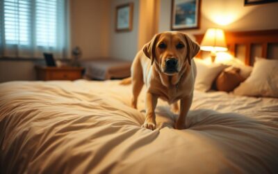 Online magazín CricksyDog 23 Proč můj pes před spaním škrábe postel?