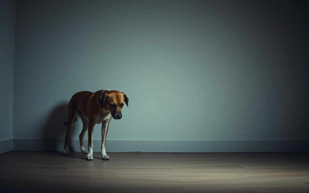 Pes stojí pořád v rohu – co to znamená?