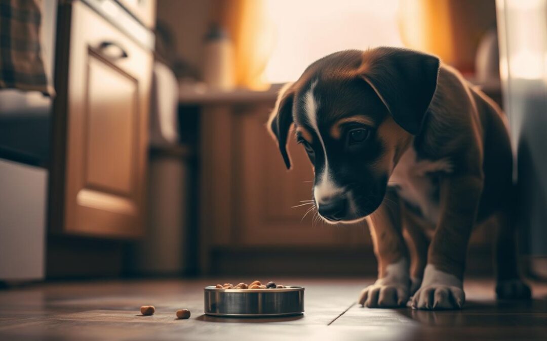 Proč moje štěně jí tak málo?