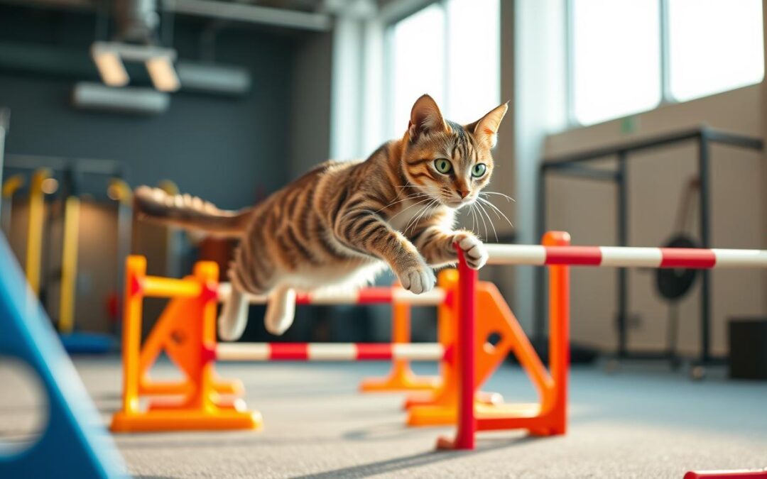 trénink agility pro kočky