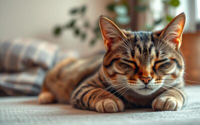 Kočičí blog 18 Vztah mezi spánkem a stresem u kočky – Všechno, co o tom musíš vědět!