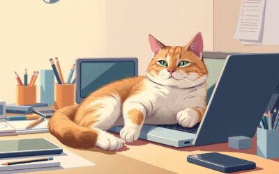 Kočičí blog 22 Zvýšení produktivity díky kočce – Všechno, co o tom musíš vědět!