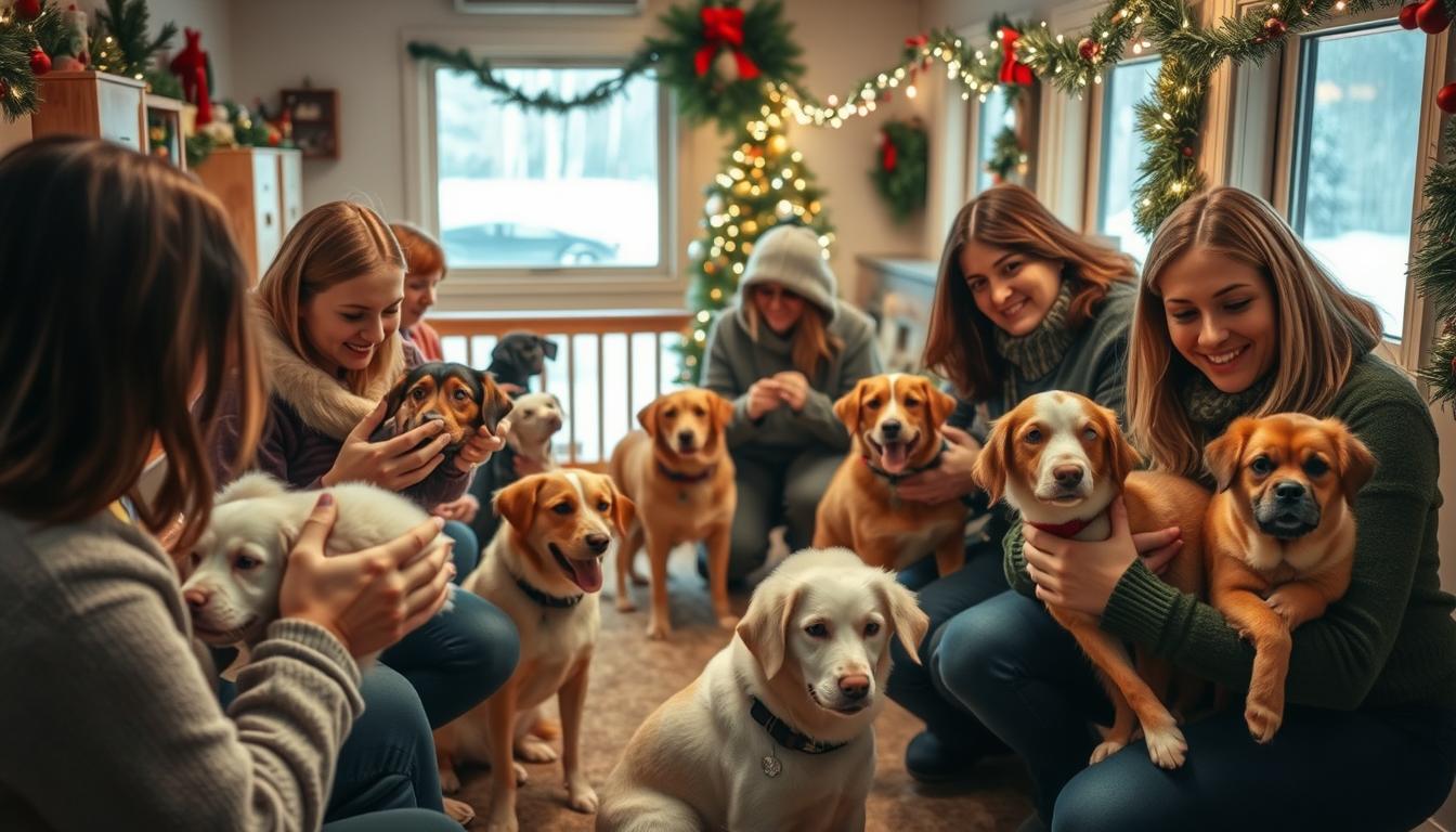 Vanoce-psa-z-utulku Vánoce psa z útulku