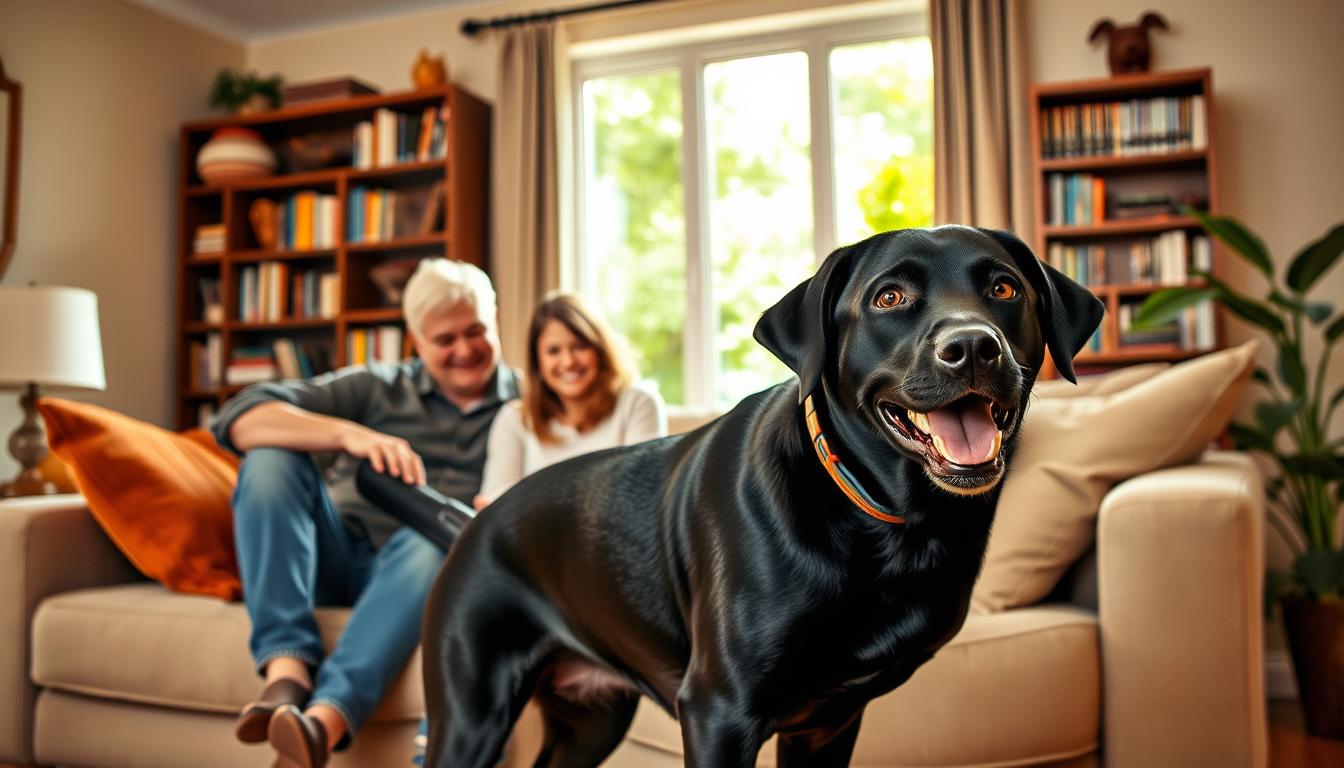 adopce černého psa