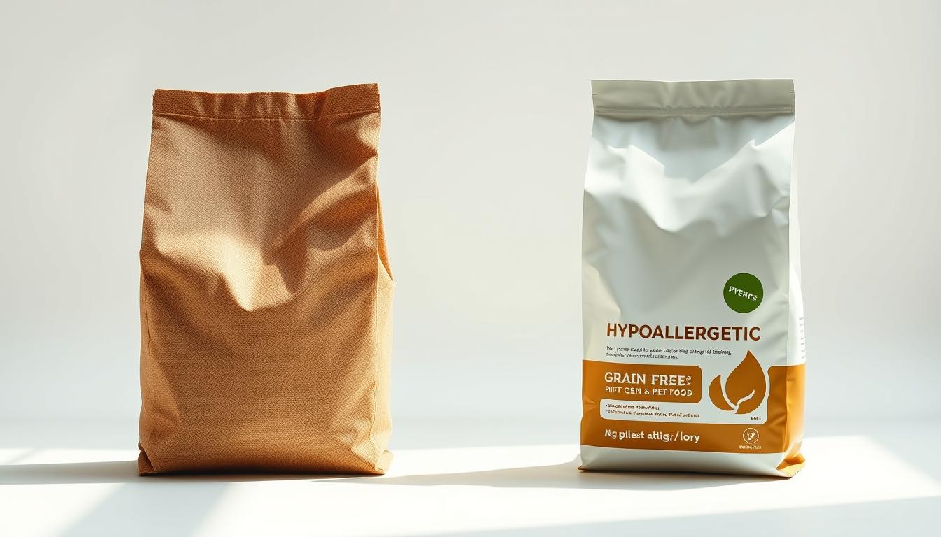 bezobilné vs hypoalergenní krmivo