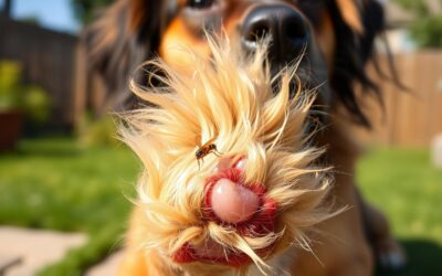 Psi a hmyzí štípnutí v létě – jak reagovat?