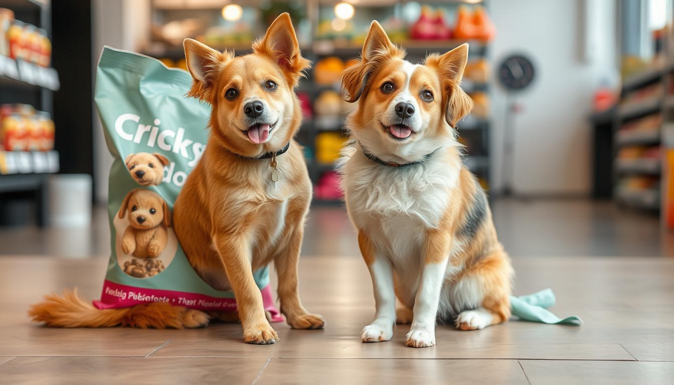 cricksydog vs supermarketové krmivo pro psy