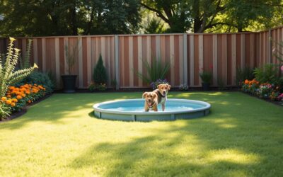 Jak postavit domácí psí bazének?