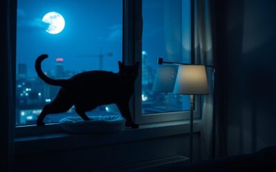 Kočičí blog 22 Kočka je aktivní jen v noci – je to normální?