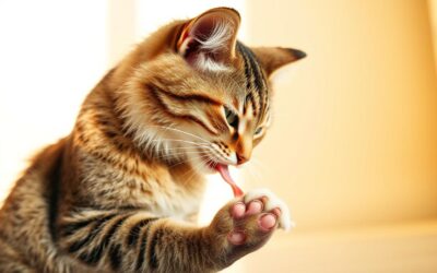 Kočičí blog 20 Proč kouše svou tlapu po jídle?