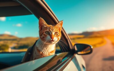 Kočičí blog 23 Cestování s kočkou autem v létě – na co pozor?