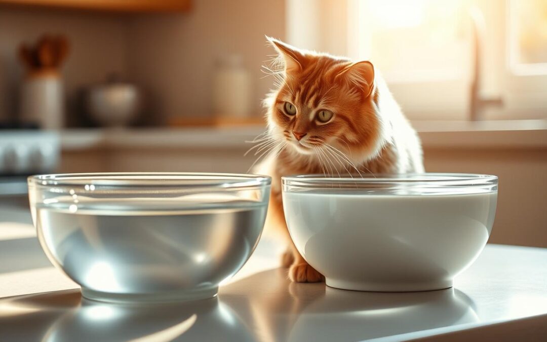 Minerálka nebo kohoutková voda pro kočku v létě?